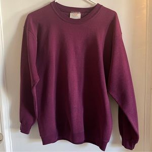 Vintage Hanes Plum sweatshirt